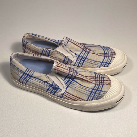Converse Jack Purcell Slip on Women Size 8.5 - Picture 1 of 9